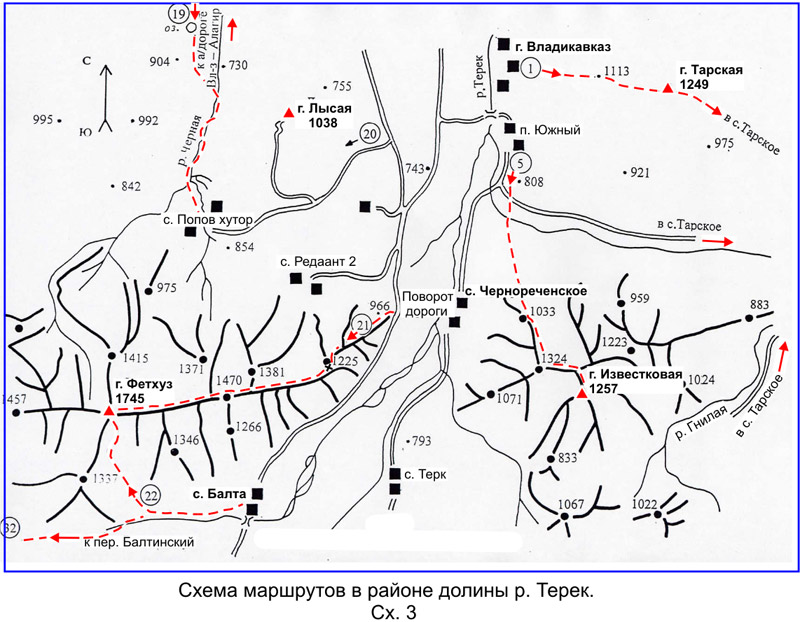 Лысая гора карта