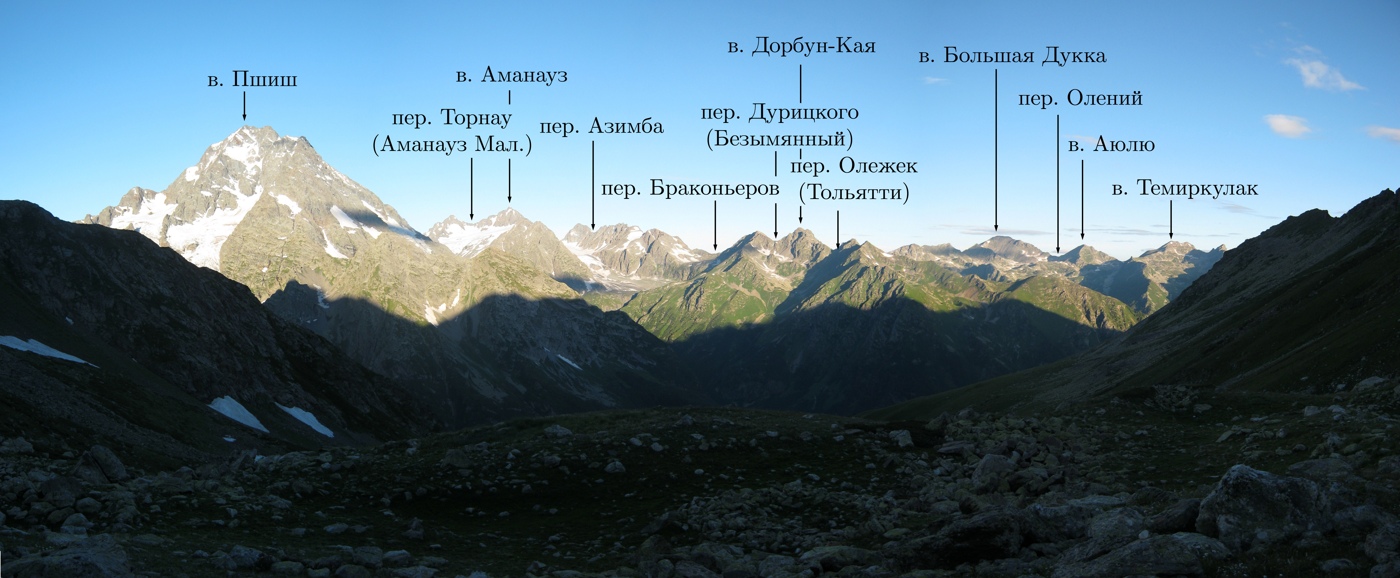 Гора Аманауз Архыз